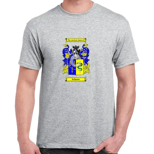 Scherer Grey Coat of Arms T-Shirt