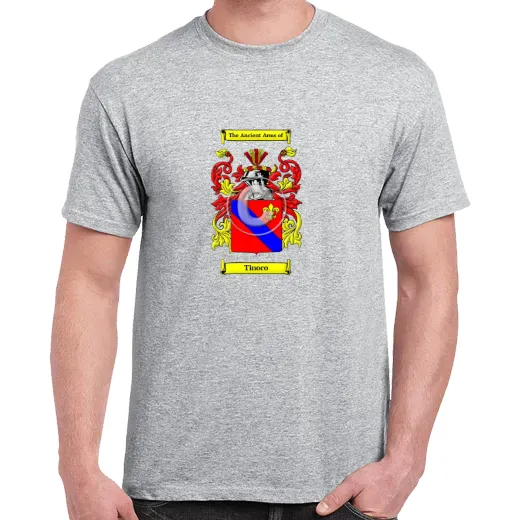 Tinoco Grey Coat of Arms T-Shirt