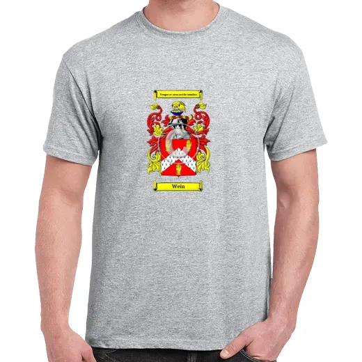 Wein Grey Coat of Arms T-Shirt