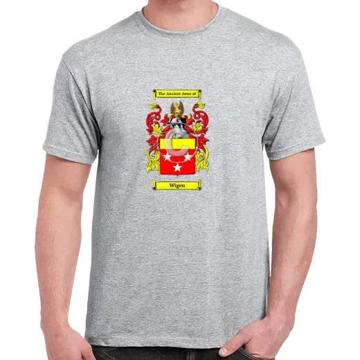 Wigen Grey Coat of Arms T-Shirt