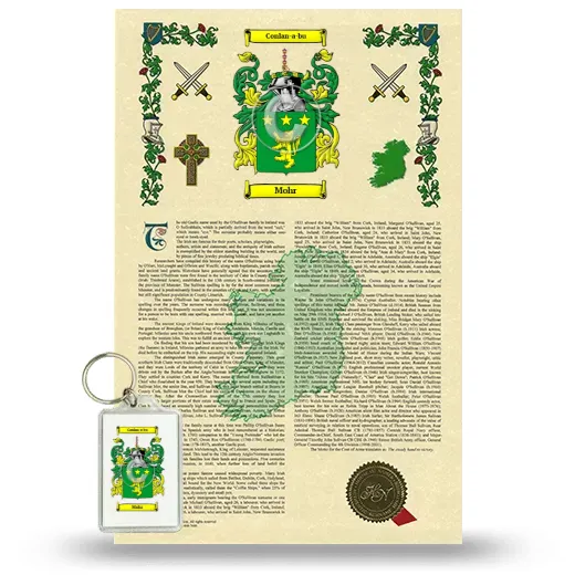 Mohr Armorial History and Keychain Package