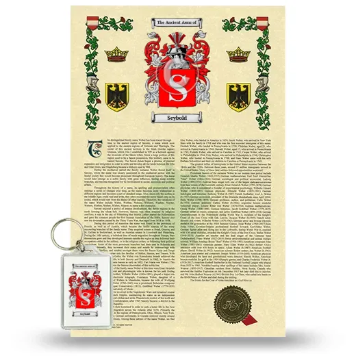 Seybold Armorial History and Keychain Package