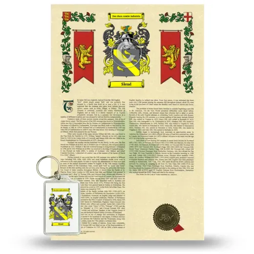 Slend Armorial History and Keychain Package