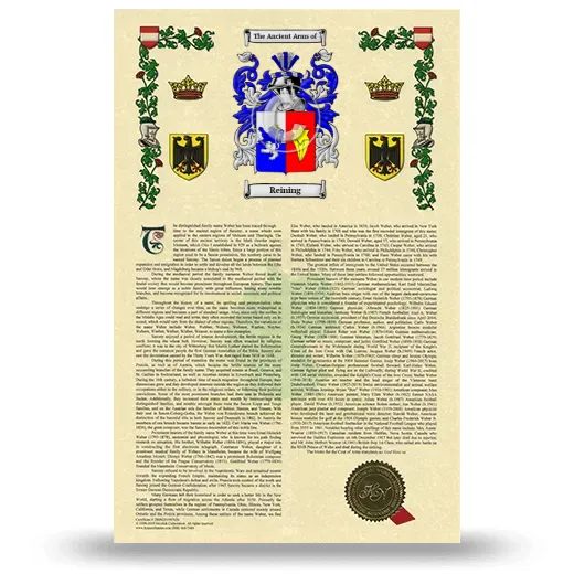 Reining Armorial History with Coat of Arms