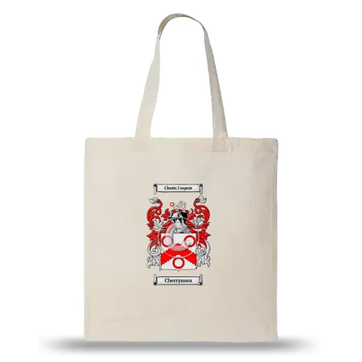 Cherryman Natural Tote Bag