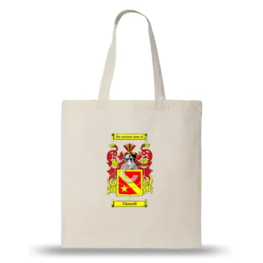 Clausell Natural Tote Bag