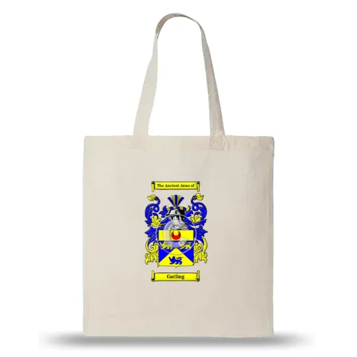 Gatling Natural Tote Bag