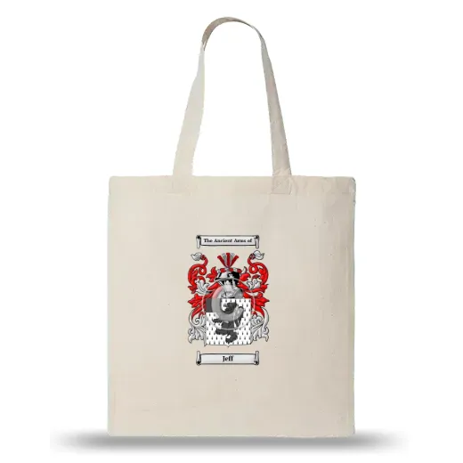 Jeff Natural Tote Bag