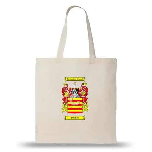 Pouncy Natural Tote Bag