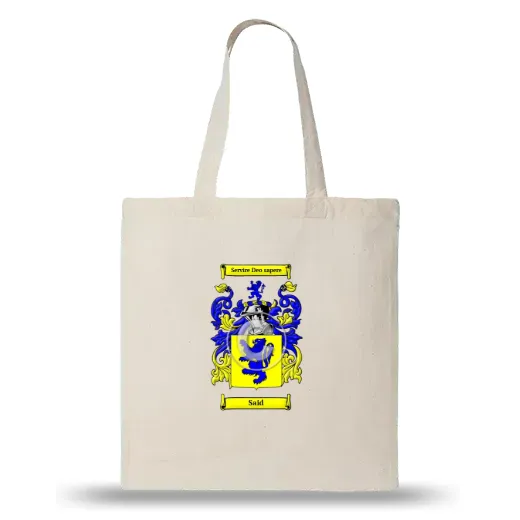 Said Natural Tote Bag