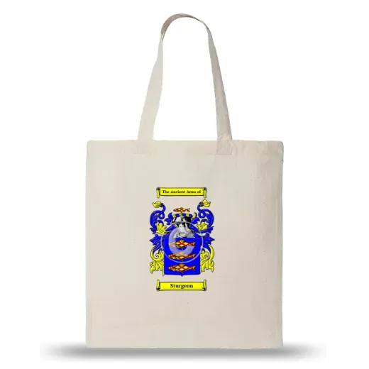 Sturgeon Natural Tote Bag