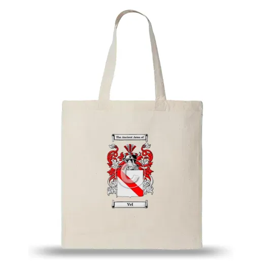 Vel Natural Tote Bag