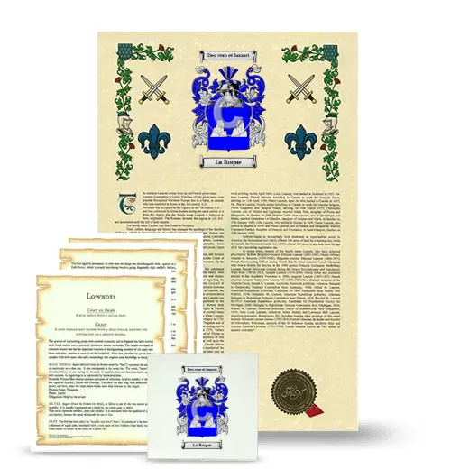 La Roque Armorial, Symbolism and Large Ceramic Tile