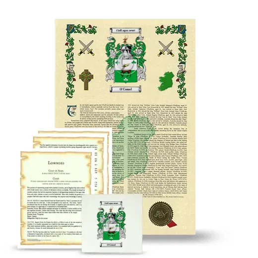 O'Conal Armorial, Symbolism and Large Ceramic Tile