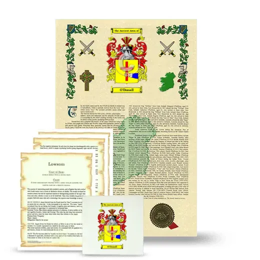 O'Donall Armorial, Symbolism and Large Ceramic Tile