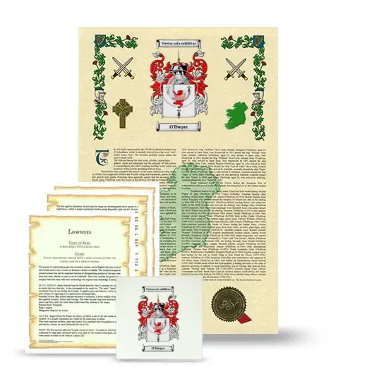 O'Dwyer Armorial, Symbolism and Large Ceramic Tile