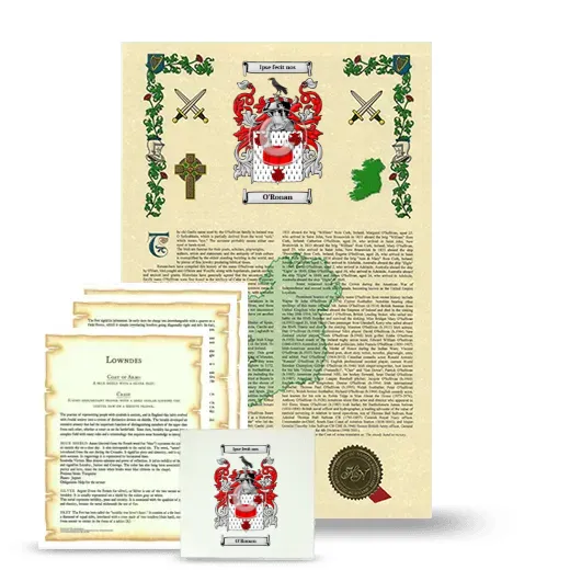 O'Ronan Armorial, Symbolism and Large Ceramic Tile