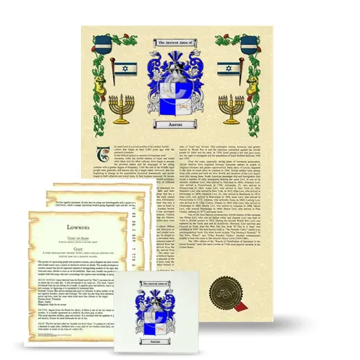 Aaron Armorial, Symbolism and Large Ceramic Tile