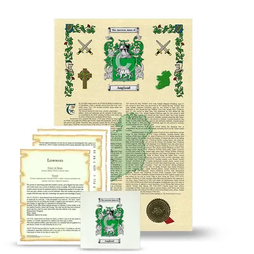 Angland Armorial, Symbolism and Large Ceramic Tile