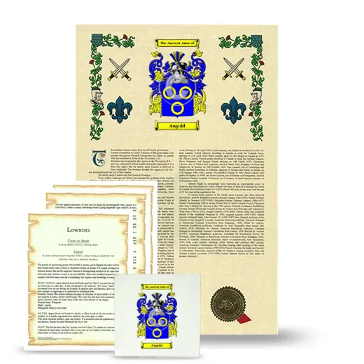 Angold Armorial, Symbolism and Large Ceramic Tile