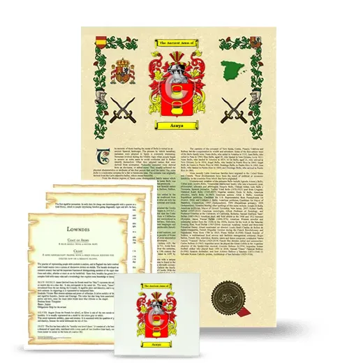 Araya Armorial, Symbolism and Large Ceramic Tile