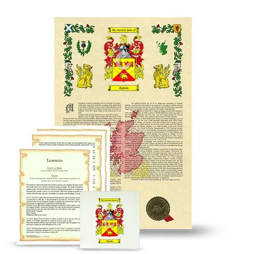 Ayson Armorial, Symbolism and Large Ceramic Tile