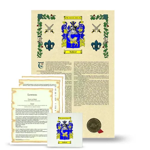 Badaud Armorial, Symbolism and Large Ceramic Tile