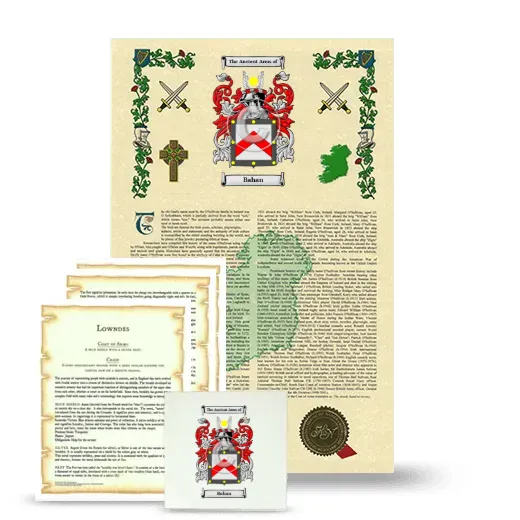 Bahan Armorial, Symbolism and Large Ceramic Tile