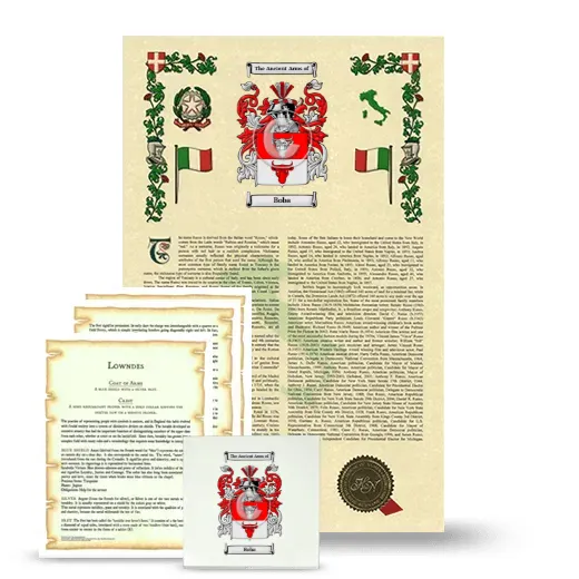 Boba Armorial, Symbolism and Large Ceramic Tile