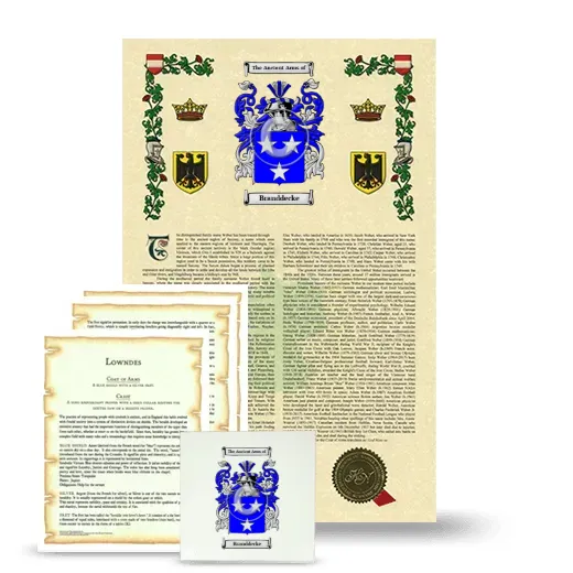 Branddecke Armorial, Symbolism and Large Ceramic Tile