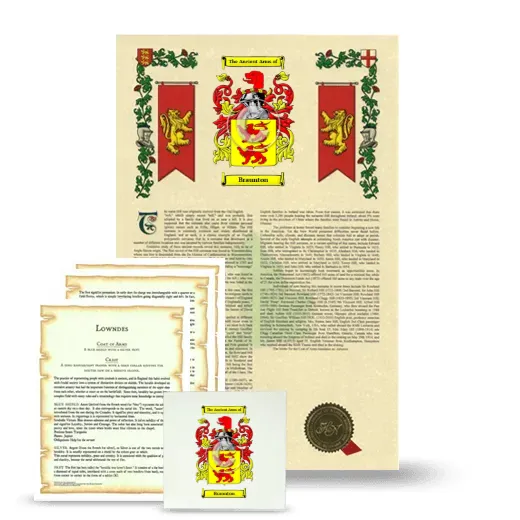 Braunton Armorial, Symbolism and Large Ceramic Tile