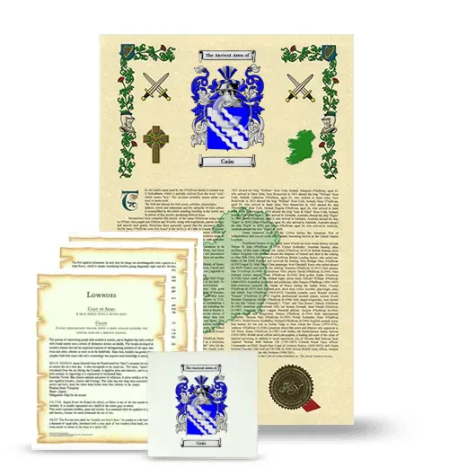 Cain Armorial, Symbolism and Large Ceramic Tile