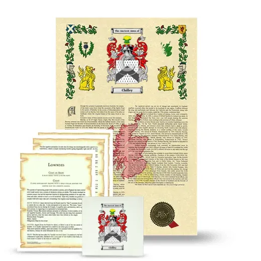 Chilley Armorial, Symbolism and Large Ceramic Tile