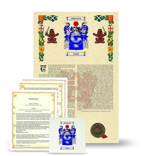 Cooch Armorial, Symbolism and Large Ceramic Tile