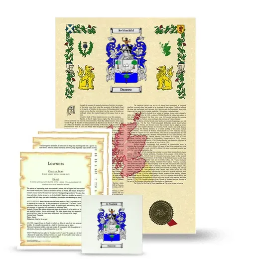 Darrow Armorial, Symbolism and Large Ceramic Tile