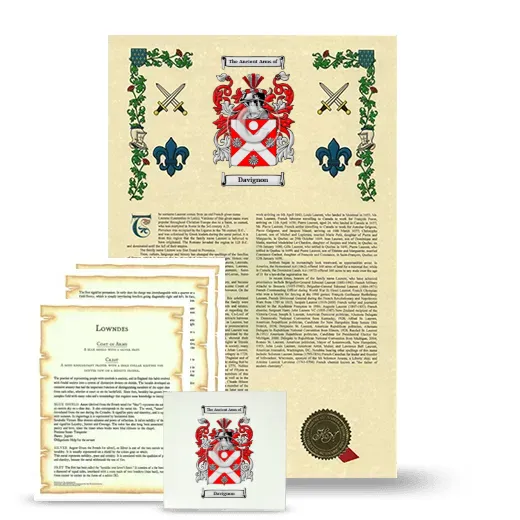 Davignon Armorial, Symbolism and Large Ceramic Tile