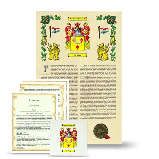 De berg Armorial, Symbolism and Large Ceramic Tile