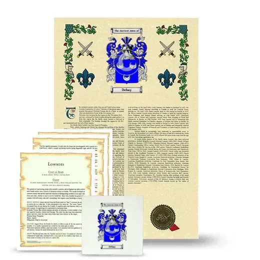 Debay Armorial, Symbolism and Large Ceramic Tile