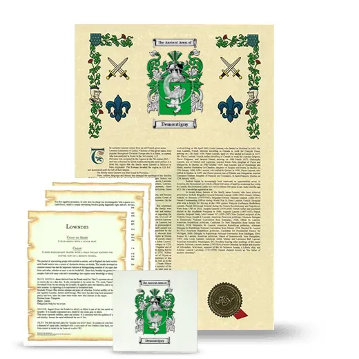 Demontigny Armorial, Symbolism and Large Ceramic Tile