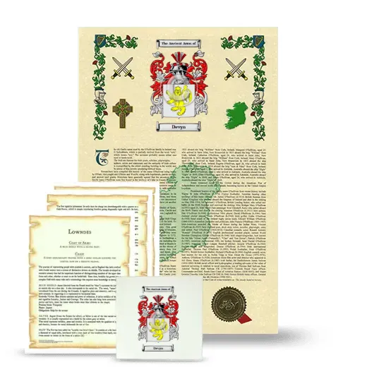 Devyn Armorial, Symbolism and Large Ceramic Tile