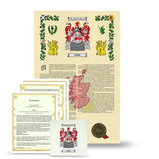 Diable Armorial, Symbolism and Large Ceramic Tile