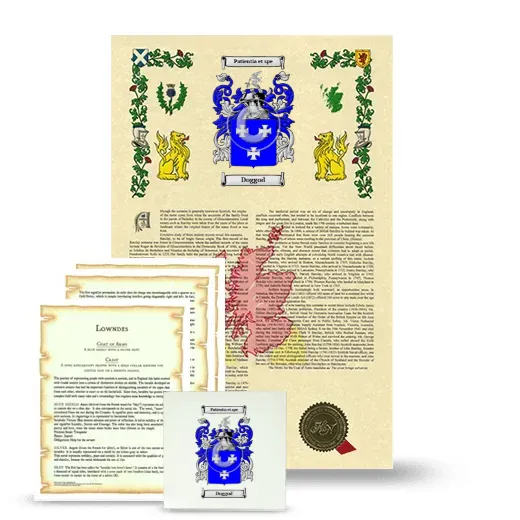 Doggod Armorial, Symbolism and Large Ceramic Tile