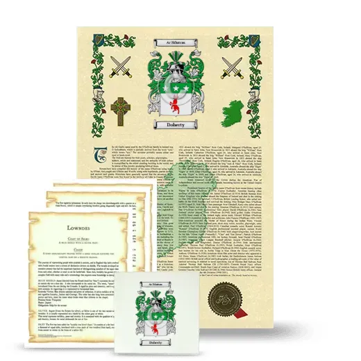 Doherty Armorial, Symbolism and Large Ceramic Tile