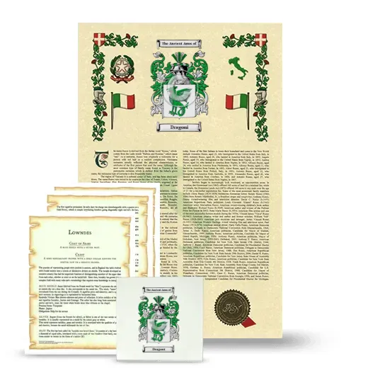 Dragoni Armorial, Symbolism and Large Ceramic Tile