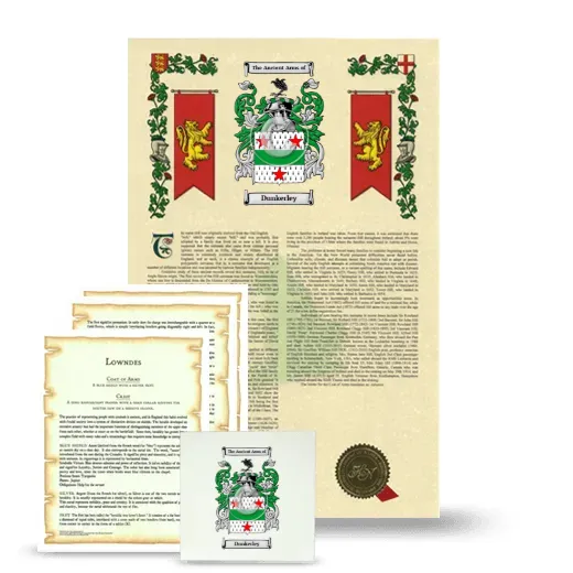 Dunkerley Armorial, Symbolism and Large Ceramic Tile