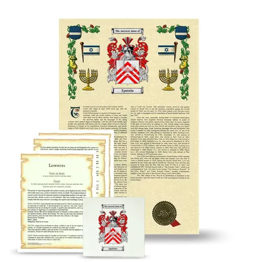 Epstein Armorial, Symbolism and Large Ceramic Tile