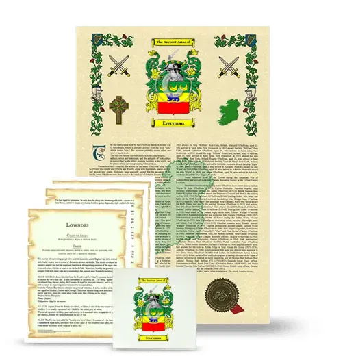 Everyman Armorial, Symbolism and Large Ceramic Tile