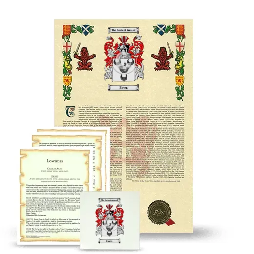 Fawn Armorial, Symbolism and Large Ceramic Tile