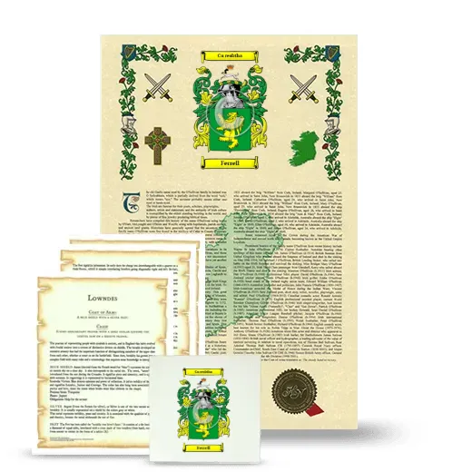 Ferrell Armorial, Symbolism and Large Ceramic Tile