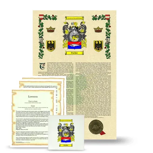 Fischer Armorial, Symbolism and Large Ceramic Tile